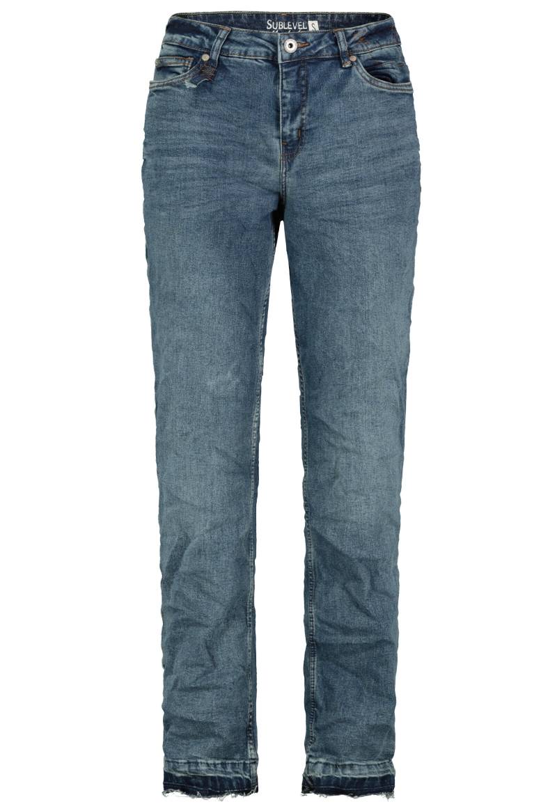 Authentic Style - RE9CIGxhbmdlIEplYW5z middle blue denim m247 - Gr. - XL von Authentic Style
