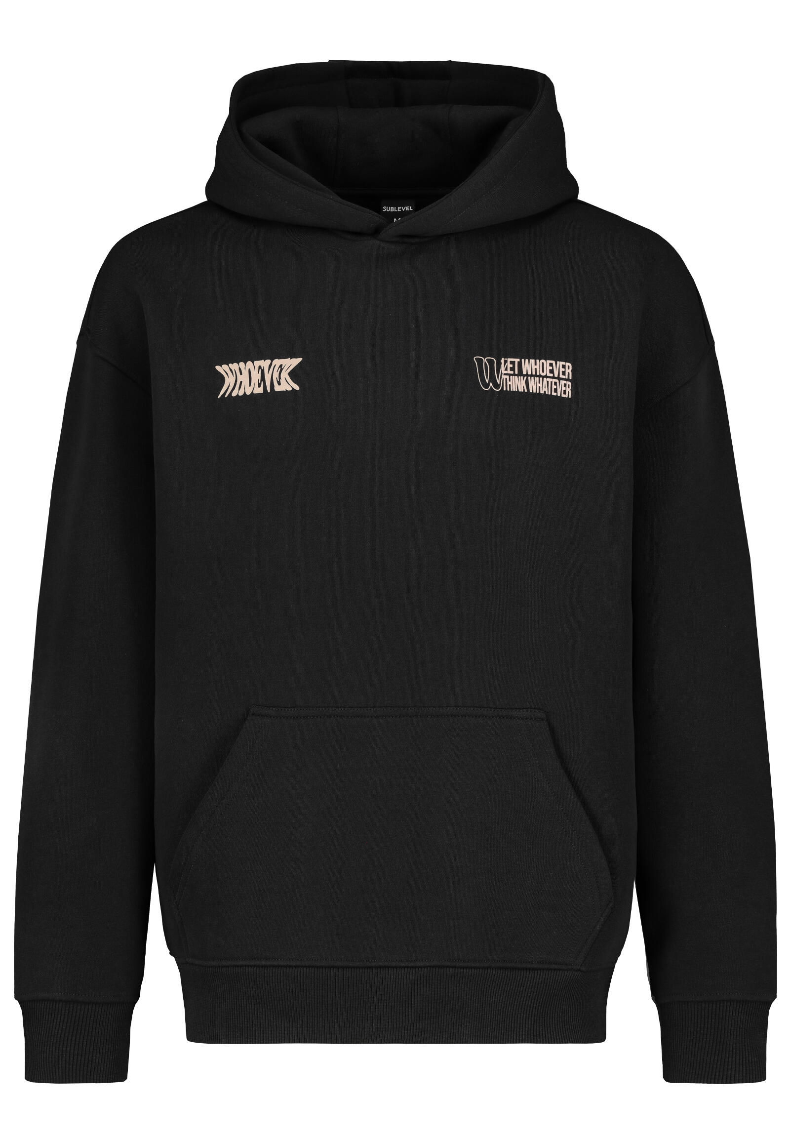 Authentic Style - SEFLQSBTd2VhdHNoaXJ0IEhvb2R5 black - Gr. - S von Authentic Style