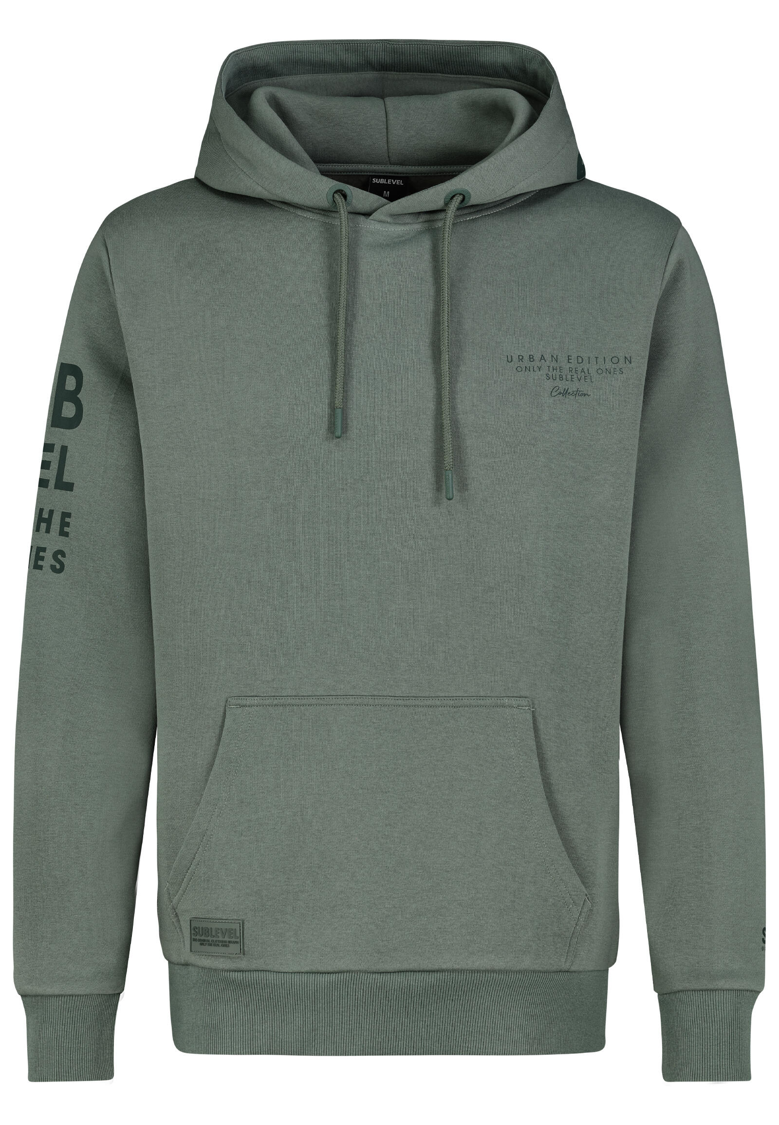 Authentic Style - SEFLQSBTd2VhdHNoaXJ0IEhvb2R5 forest green - Gr. - XXL von Authentic Style