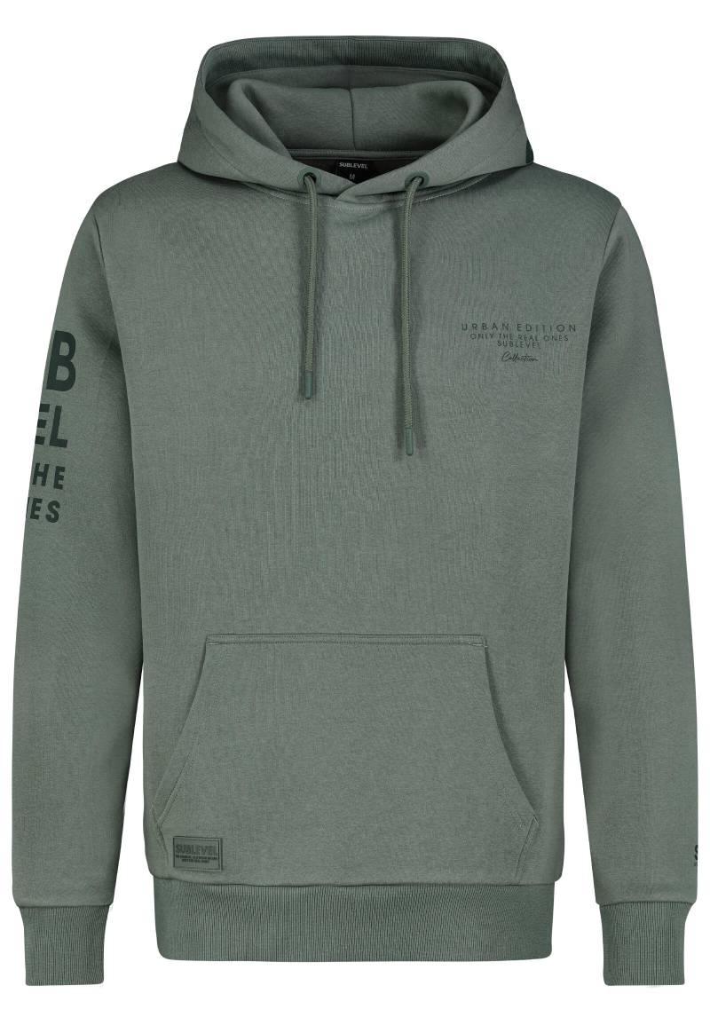 Authentic Style - SEFLQSBTd2VhdHNoaXJ0IEhvb2R5 forest green - Gr. - XXL von Authentic Style