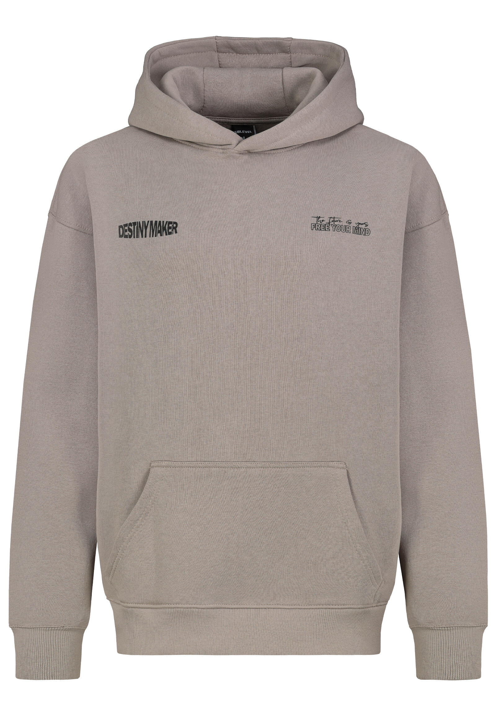 Authentic Style - SEFLQSBTd2VhdHNoaXJ0IEhvb2R5 slate grey - Gr. - L von Authentic Style