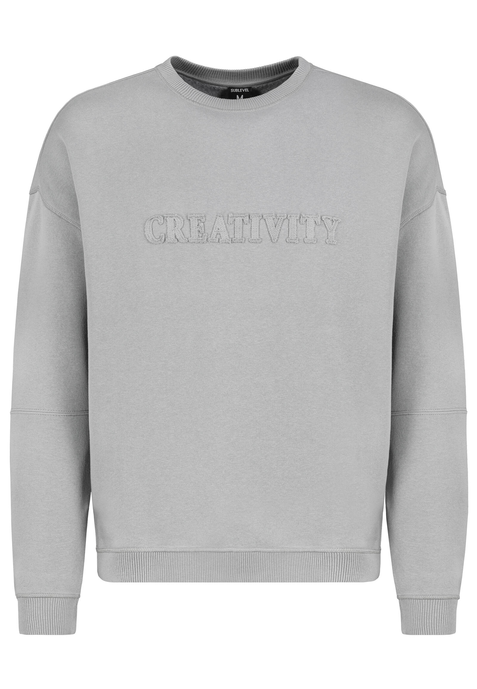 Authentic Style - SEFLQSBTd2VhdHNoaXJ0IFJ1bmRoYWxz ultimate grey - Gr. - L von Authentic Style