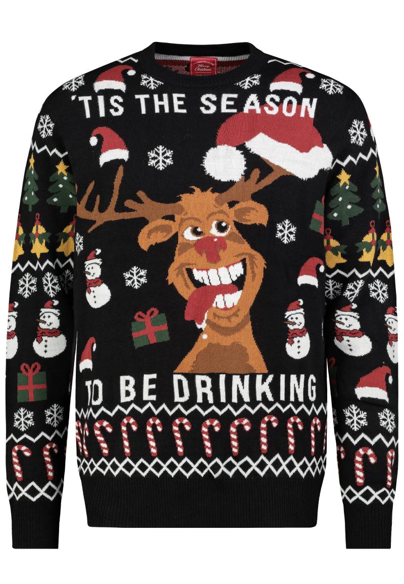 Authentic Style - SEFLQSBTdHJpY2twdWxsb3Zlcg== black - Gr. - M von Authentic Style