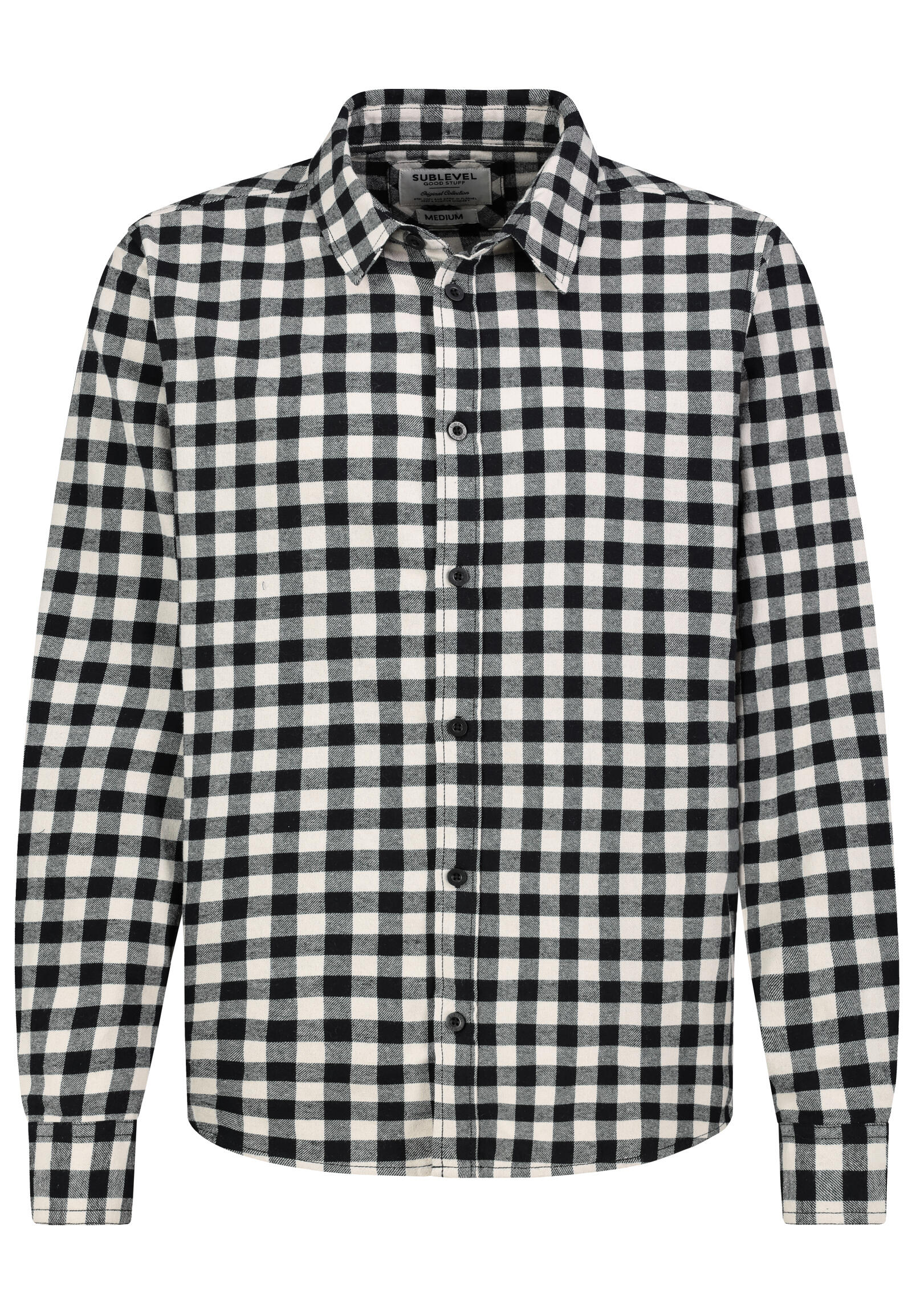 Authentic Style - SEFLQSBsYW5nYXJtIEhlbWQ= check: black-nude beige - Gr. - M von Authentic Style