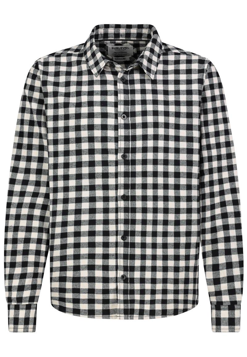 Authentic Style - SEFLQSBsYW5nYXJtIEhlbWQ= check: black-nude beige - Gr. - XXL von Authentic Style