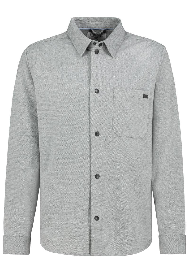 Authentic Style - SEFLQSBsYW5nYXJtIEhlbWQ= light grey melange - Gr. - M von Authentic Style