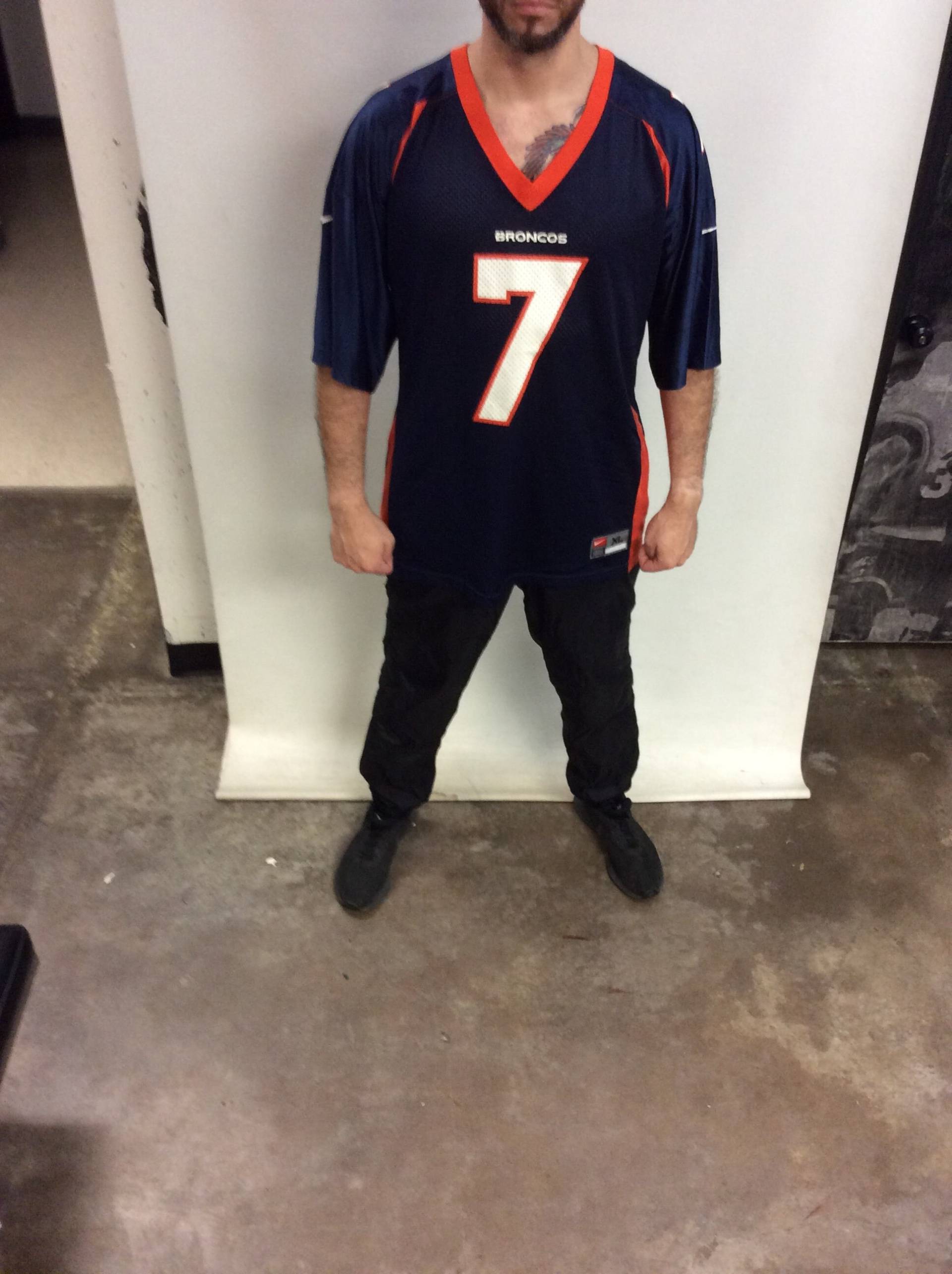 Vintage 90Er Jahre Original Denver Broncos #7 John Elway Classic Navy Blau Orange & Weiß Nike Fußball-Trikot | Made in Usa | Größe Xl Vintage 90Er Jahre Original Denver Broncos #7 John Elway Classic Navy Blau Orange & Weiß Nike Fußball-Trikot | Made in Usa | Größe Xl von AuthenticThrowbacks