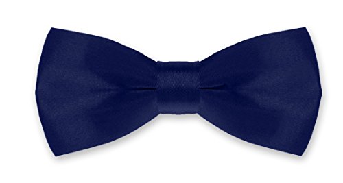 Autiga® Fliege Kinder Kinderfliege Hochzeit Konfirmation Schleife Schlips verstellbar Anzug Smoking dunkelblau von Autiga