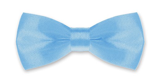 Autiga® Fliege Kinder Kinderfliege Hochzeit Konfirmation Schleife Schlips verstellbar Anzug Smoking himmelblau von Autiga