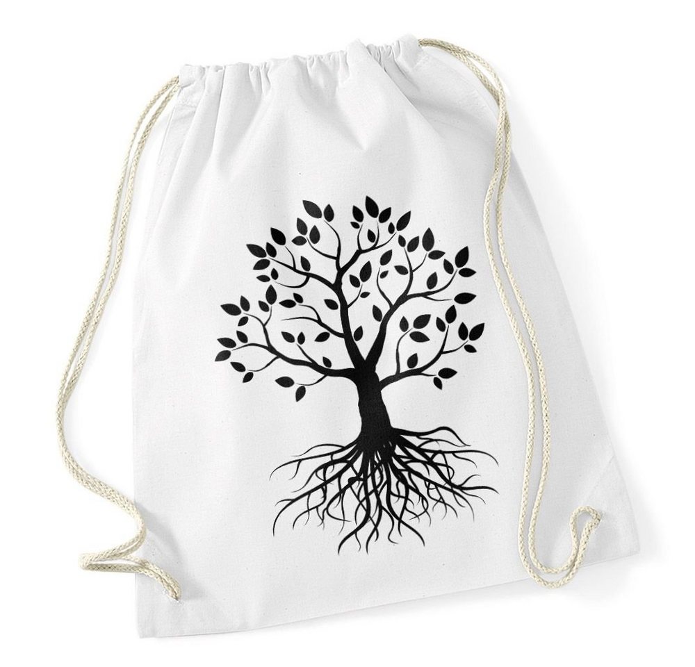 Autiga Turnbeutel Hipster Turnbeutel Lebensbaum Tree of Life Baum des Lebens Geschenk Gymsac Autiga® von Autiga