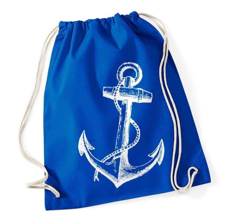 Autiga Turnbeutel Turnbeutel Anker Hipster Beutel Tasche Anchor Jutebeutel Beuteltasche von Autiga