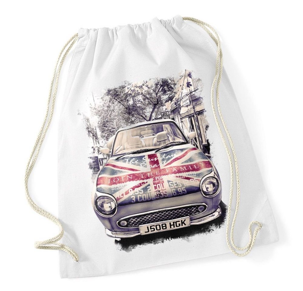 Autiga Turnbeutel Turnbeutel London United Kingdomn Car UK Flag Flagge England Great Britain Autiga® von Autiga