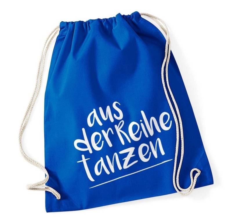 Autiga Turnbeutel Turnbeutel Party Feiern Sprüche - aus der Reihe tanzen - Techno von Autiga