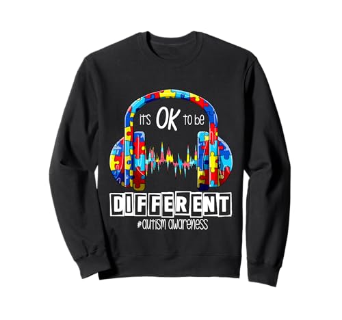 Autismus-Bewusstseins-Kopfhörer, Gamer, Spielliebhaber, Männer, Frauen, Kinder Sweatshirt Autismus-Bewusstseins-Kopfhörer, Gamer, Spielliebhaber, Männer, Frauen, Kinder Sweatshirt von Autism Awareness Gamer Boys Girls