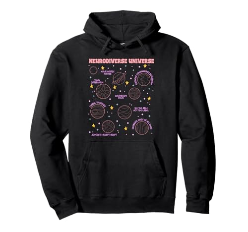 Autism Awareness Women Neurodiverse Universe Sped Teacher Pullover Hoodie von Autism Awareness Shirt T-Shirt