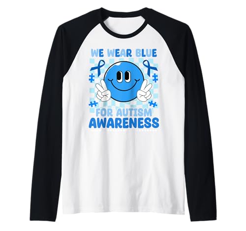 I Wear Blue For Autism Awareness Month Men Women Kids Autism Raglan I Wear Blue For Autism Awareness Month Men Women Kids Autism Raglan von Autism Awareness Shirt T-Shirt