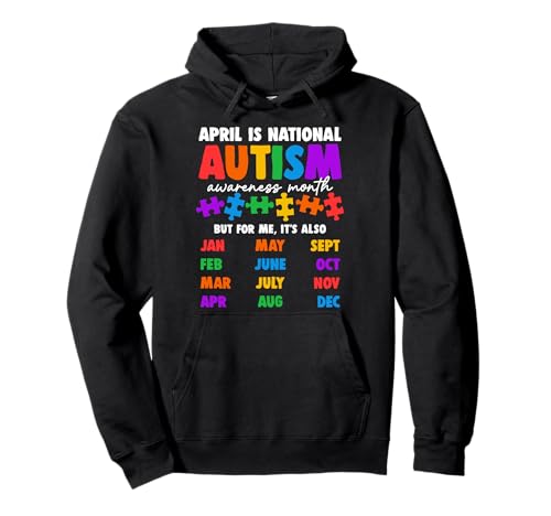 National Autism Awareness Month Autistic Kids Awareness Pullover Hoodie von Autism Awareness Shirt T-Shirt