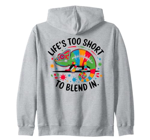 Gecko Eidechse Autismus Autistic World Awareness Day Month Kids Kapuzenjacke von Autism Awareness Support Autistic Children