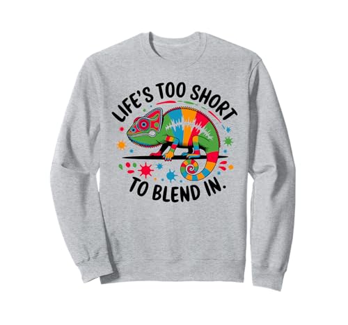 Gecko Eidechse Autismus Autistic World Awareness Day Month Kids Sweatshirt von Autism Awareness Support Autistic Children