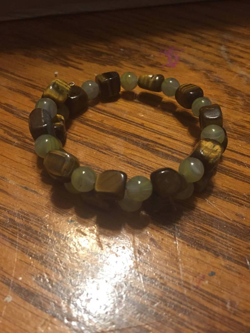 Tiger Eye Wrap Um Armband Tiger Eye Wrap Um Armband von AutisticTreasures
