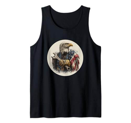 Automechaniker Adler mit Reparaturwerkzeug für Erwachsene und Kinder Tank Top Automechaniker Adler mit Reparaturwerkzeug für Erwachsene und Kinder Tank Top von Auto Mechanic Outfit