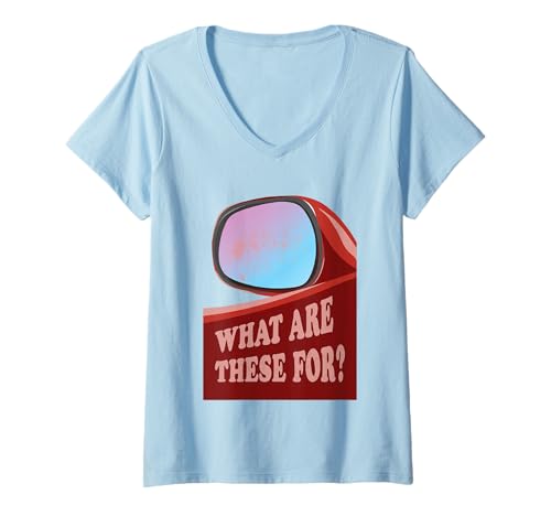 Damen Rückspiegel lustig schlechter Fahrer T-Shirt mit V-Ausschnitt Damen Rückspiegel lustig schlechter Fahrer T-Shirt mit V-Ausschnitt von Auto repair shop and restoration design studio