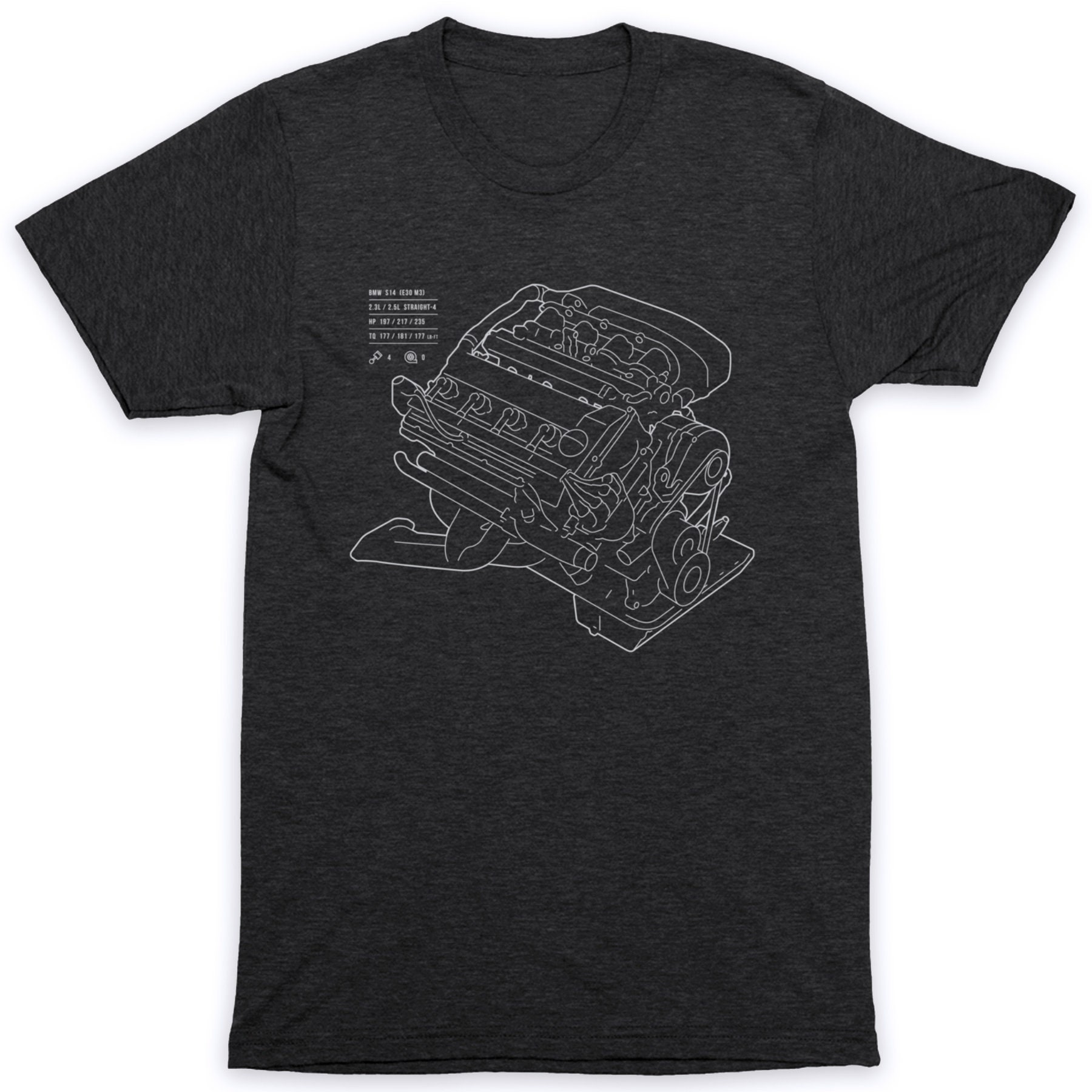 Bmw E30 M3 Motor T-Shirt【S14】 Bmw E30 M3 Motor T-Shirt【S14】 von AutoAdict