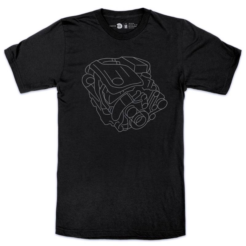 Bmw M3/M4 Motor T-Shirt F80/M3 | F82/M4 - S55 Bmw M3/M4 Motor T-Shirt F80/M3 | F82/M4 - S55 von AutoAdict