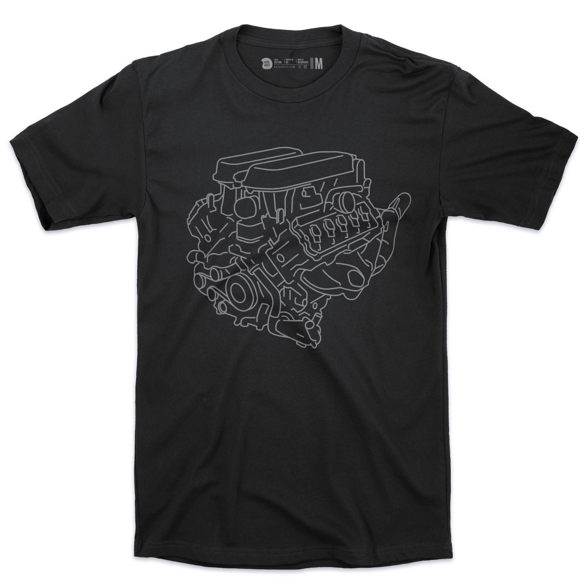 Lamborghini Huracén Motor T-Shirt Lamborghini Huracén Motor T-Shirt von AutoAdict