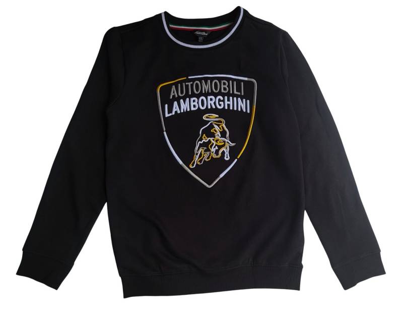 Automobili Lamborghini Kids Sweatshirt Automobili Lamborghini Kidswear Sweatshirt Logo schwarz 13 -16 Jahre von Automobili Lamborghini Kids