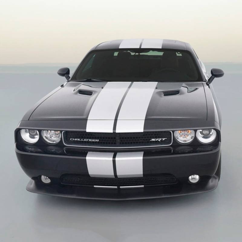 10 "Vinyl Sammelstreifen Racing Stripe Kit Für Den Einsatz Auf Dodge Challenger - Mehrere Farben Erhältlich von AutomotiveAuthority