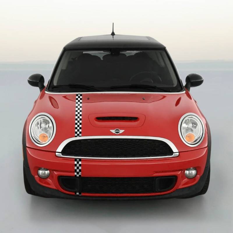 Checkered Offset Sammlung Stripe Racing Kit Für Mini Cooper von AutomotiveAuthority