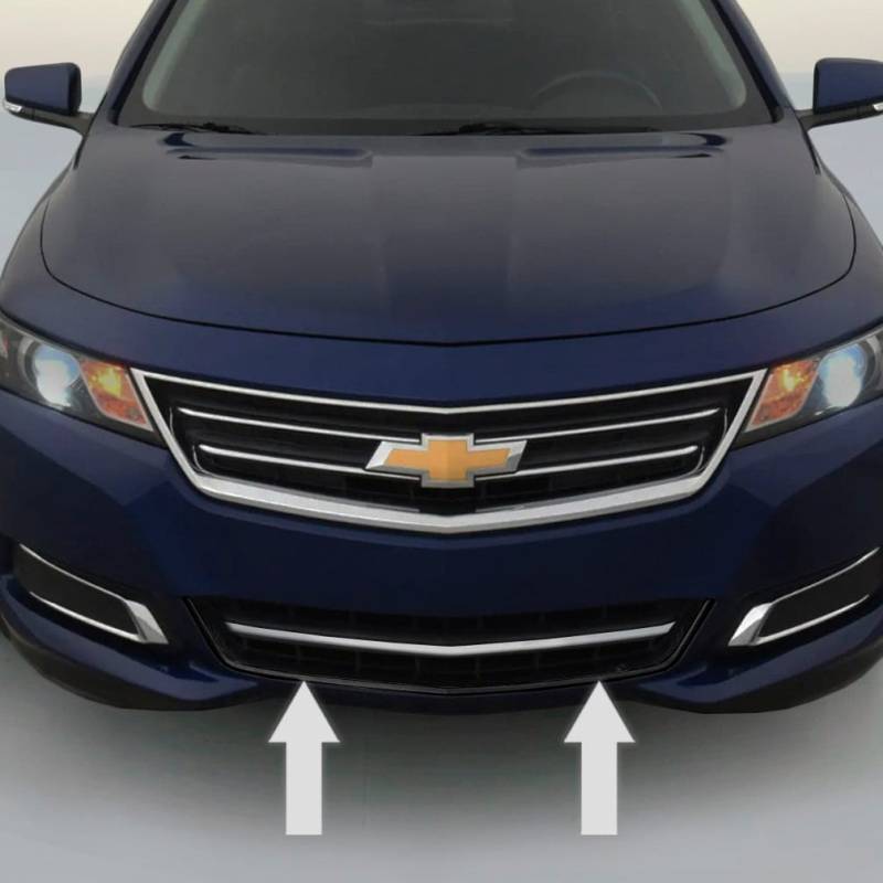 Chrom Zierleiste Für Die Vordere Stoßstange Für 2014-2017 Chevy Impala von AutomotiveAuthority
