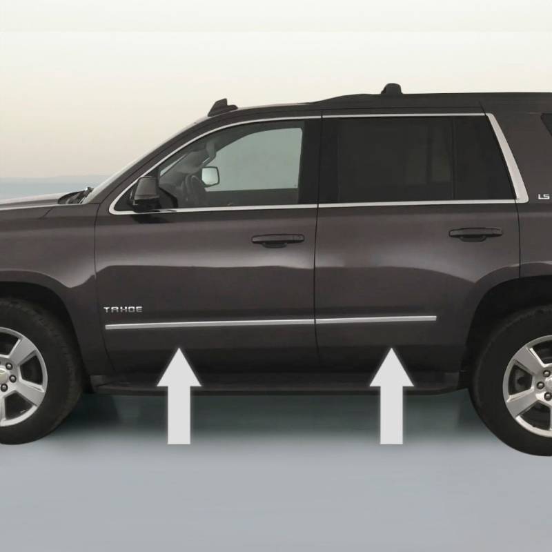 Chrom Zierleiste Seitentür Rocker Panel Für 2015-2020 Chevy Tahoe Suburban von AutomotiveAuthority