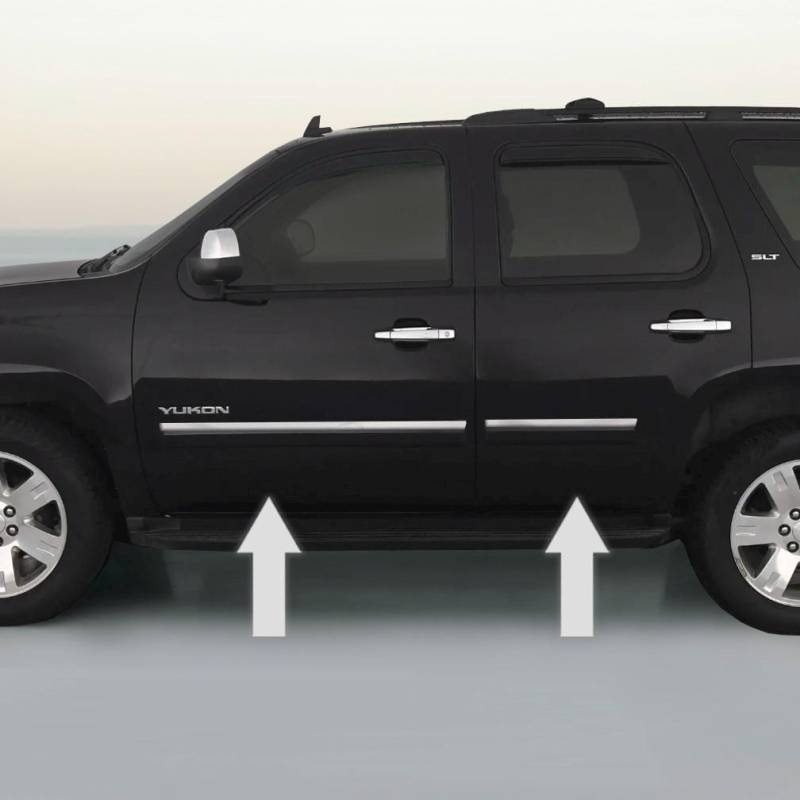 Chrom Zierleisten Seitentür Rocker Panel Kit Für Gmc Yukon/Xl 2007-2014 von AutomotiveAuthority