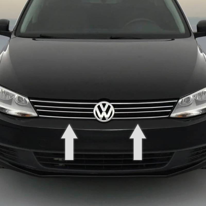 Chrome Grill Zierleiste Für Vw Jetta 2011-2015 von AutomotiveAuthority