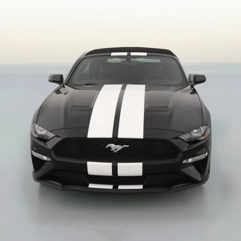 Ford Mustang 10 "Vinyl Kundgebung Stripes Racing Stripe Kit - Mehrere Farben Erhältlich von AutomotiveAuthority