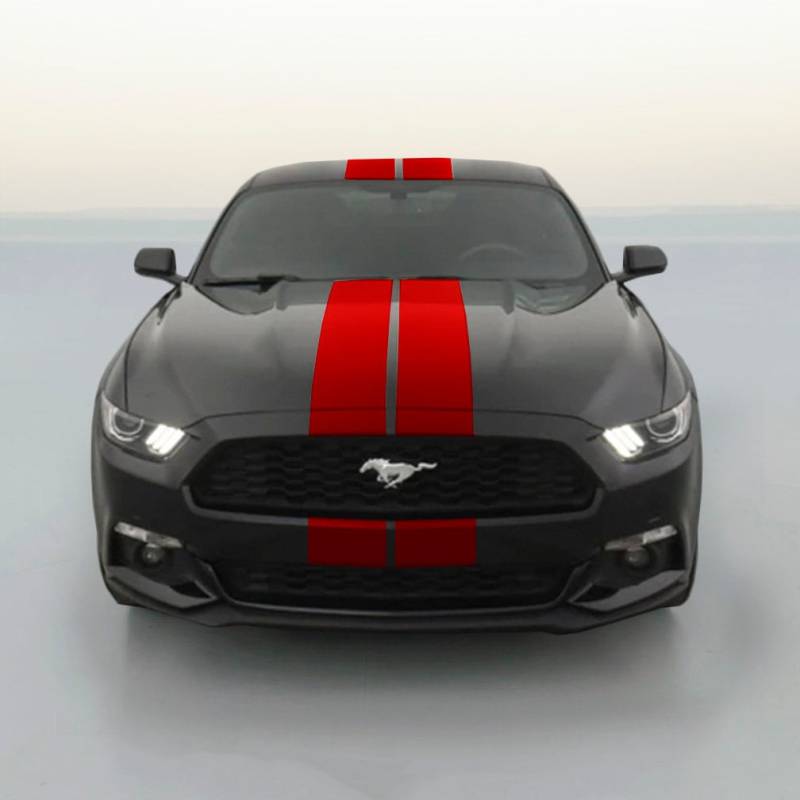 Ford Mustang 5 "Vinyl Sammlung Stripes Racing Stripe Kit - Mehrere Farben Erhältlich von AutomotiveAuthority