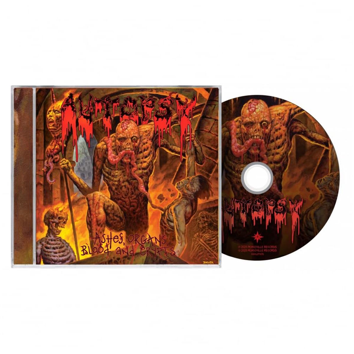 Ashes, organs, blood and crypts von Autopsy - CD (Jewelcase) von Autopsy