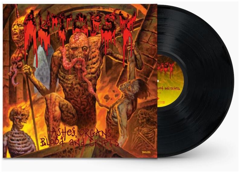 Ashes, organs, blood and crypts von Autopsy - LP (Standard) von Autopsy