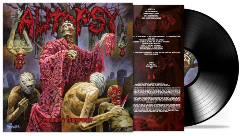 Autopsy Morbidity triumphant LP schwarz von Autopsy