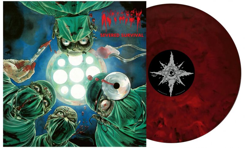 Autopsy Served Survival (35th Anniverary) LP multicolor von Autopsy