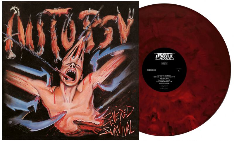 Served Survival (35th Anniverary) von Autopsy - LP (Coloured, Limited Edition, Standard) von Autopsy