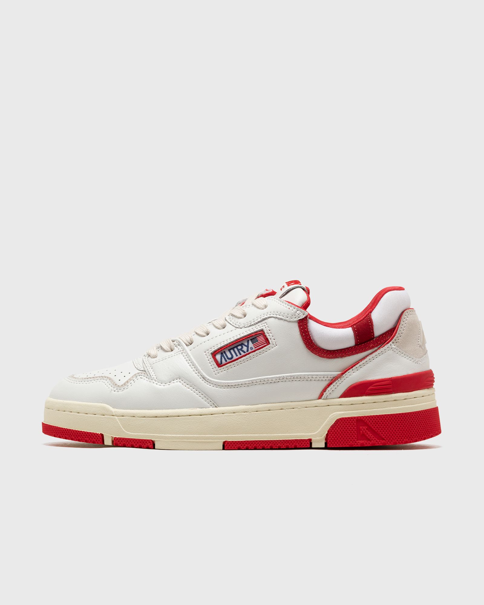 Autry Action Shoes CLC LOW men Lowtop red|white in Größe:41 von Autry Action Shoes