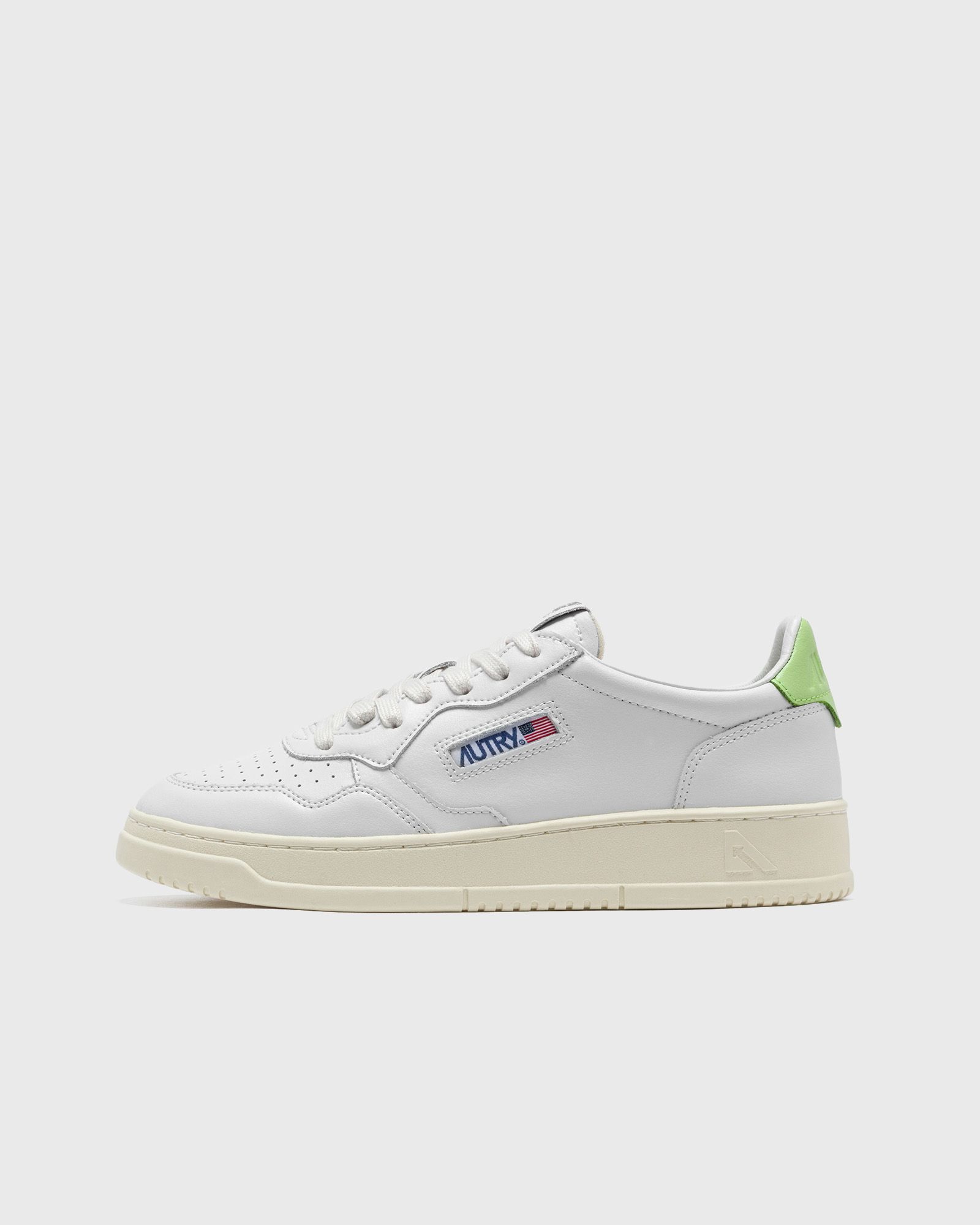 Autry Action Shoes WMNS MEDALIST LOW women Lowtop green|white in Größe:36 von Autry Action Shoes