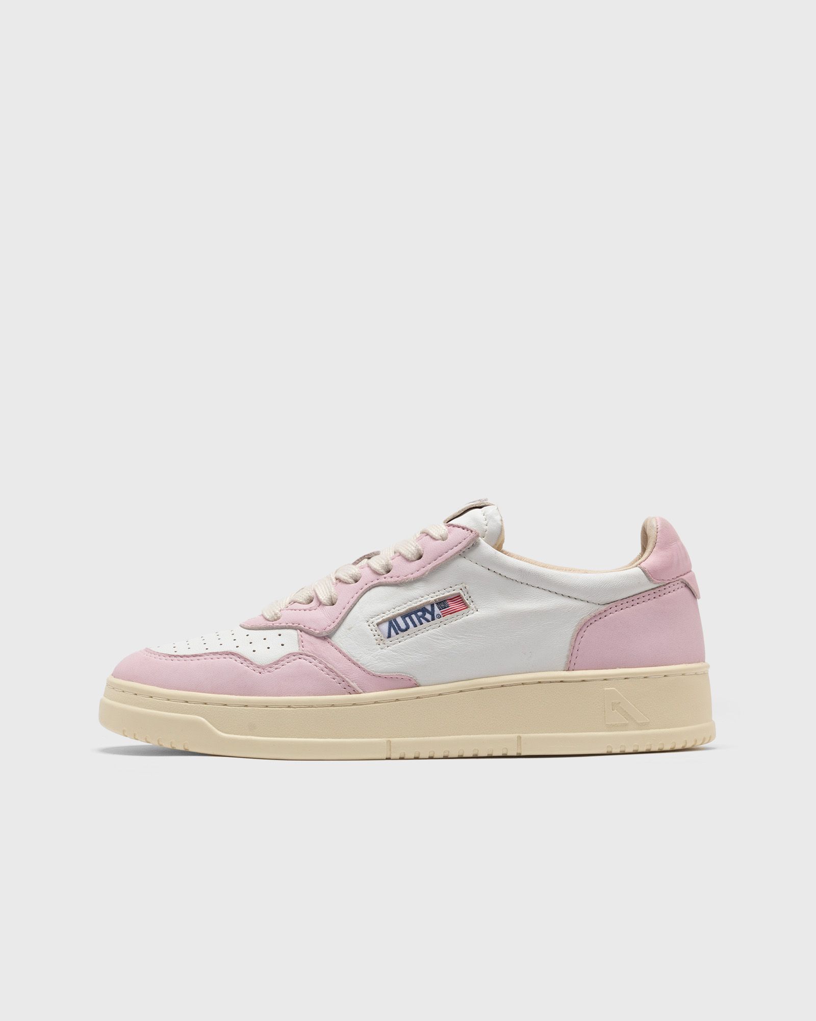 Autry Action Shoes WMNS MEDALIST LOW women Lowtop pink|white in Größe:36 von Autry Action Shoes