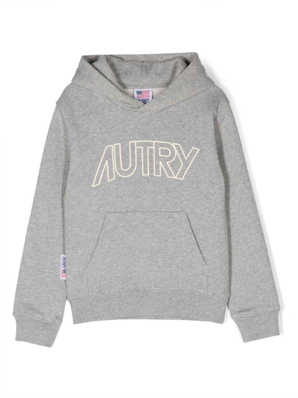 Autry Kids Hoodie mit Logo-Print - Grau von Autry Kids