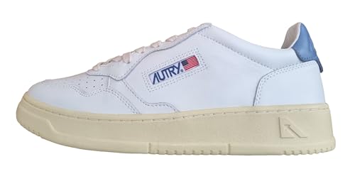 AUTRY Medalist LL89 Herren-Sneakers aus Leder, Weiß und Sturm, Weiß und Sturm, 44 EU AUTRY Medalist LL89 Herren-Sneakers aus Leder, Weiß und Sturm, Weiß und Sturm, 44 EU von Autry