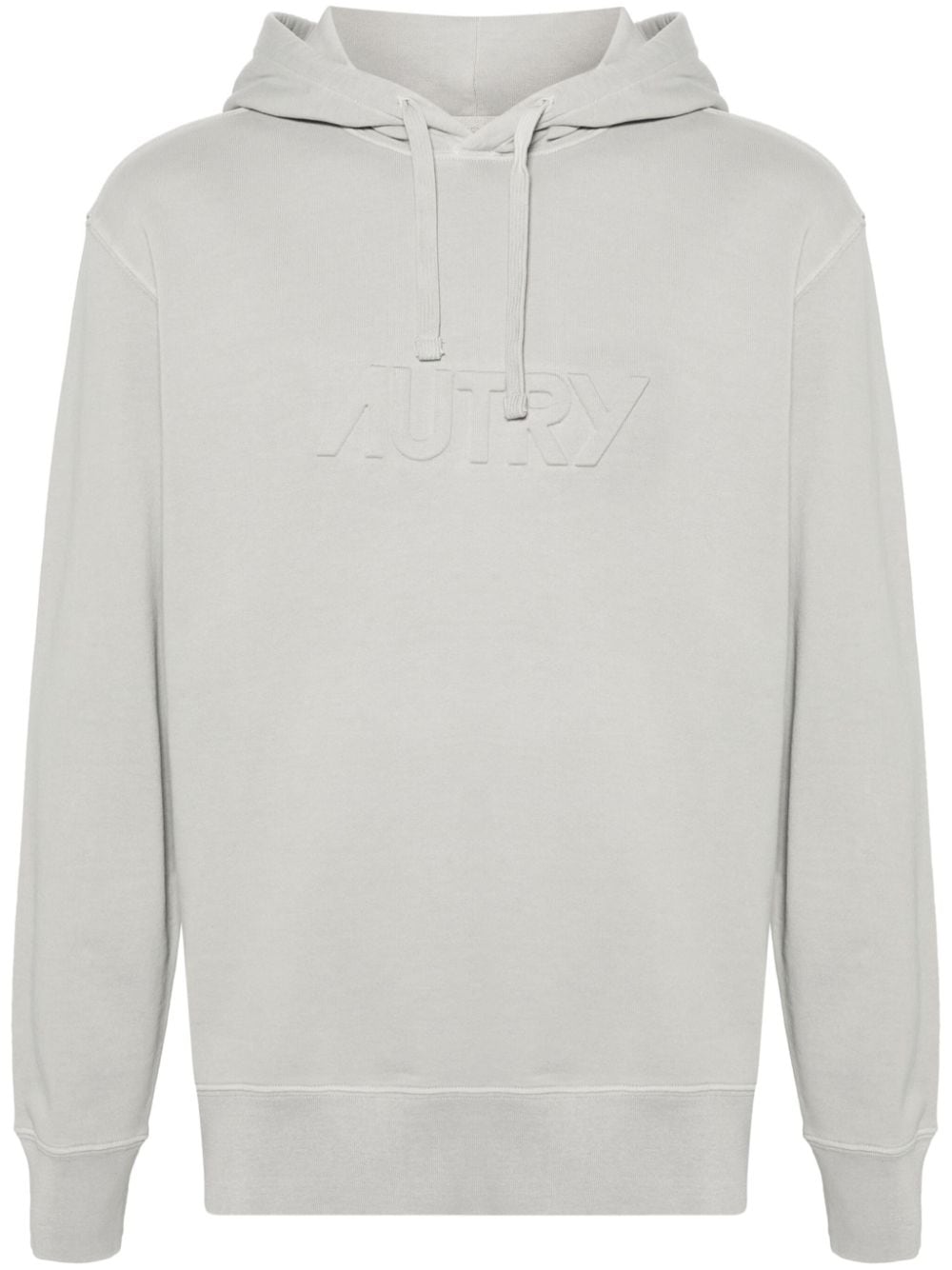 Autry Hoodie mit Logo-Prägung - Grau von Autry