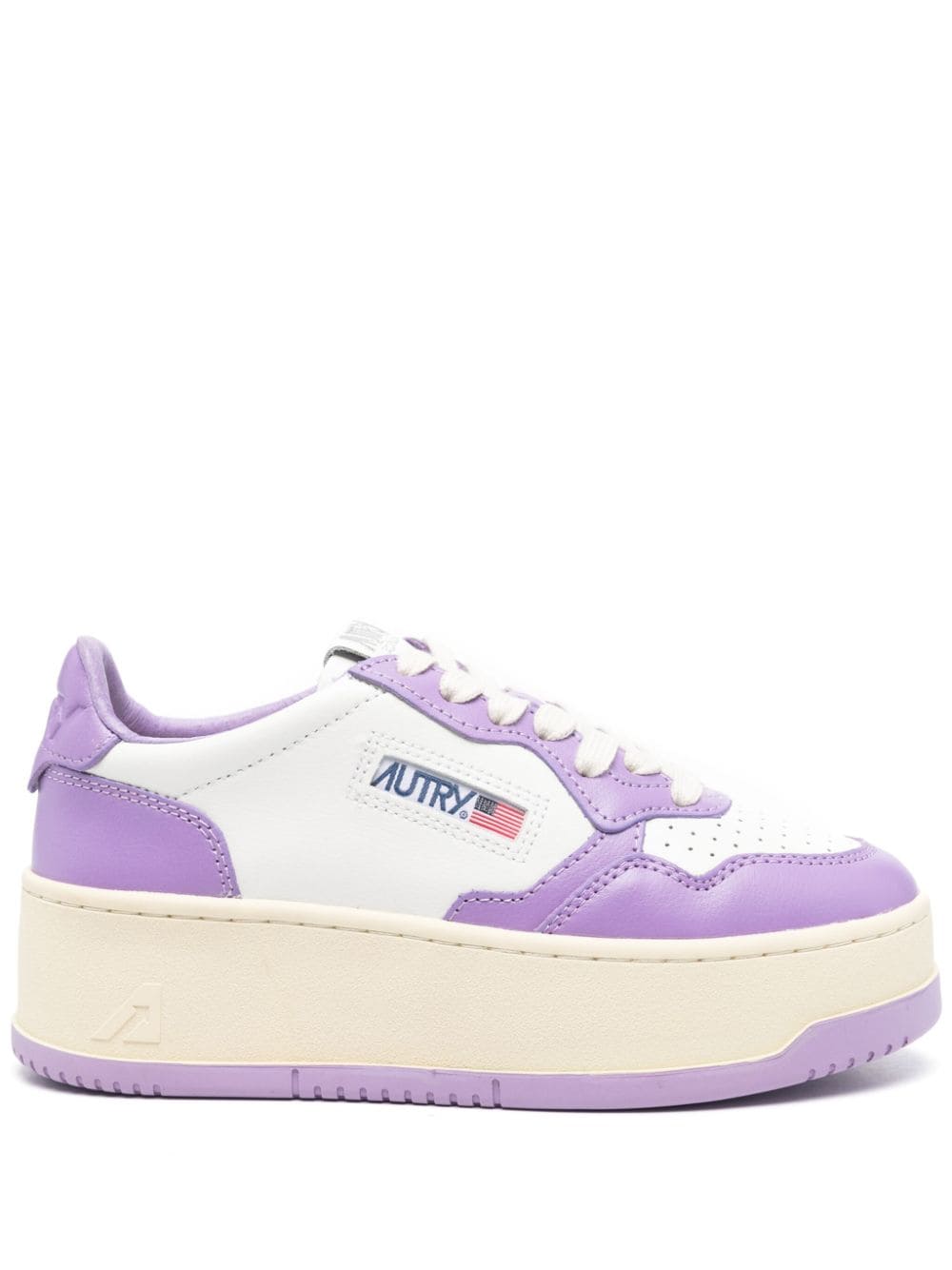 Autry Medalist Platform Sneakers - Weiß von Autry